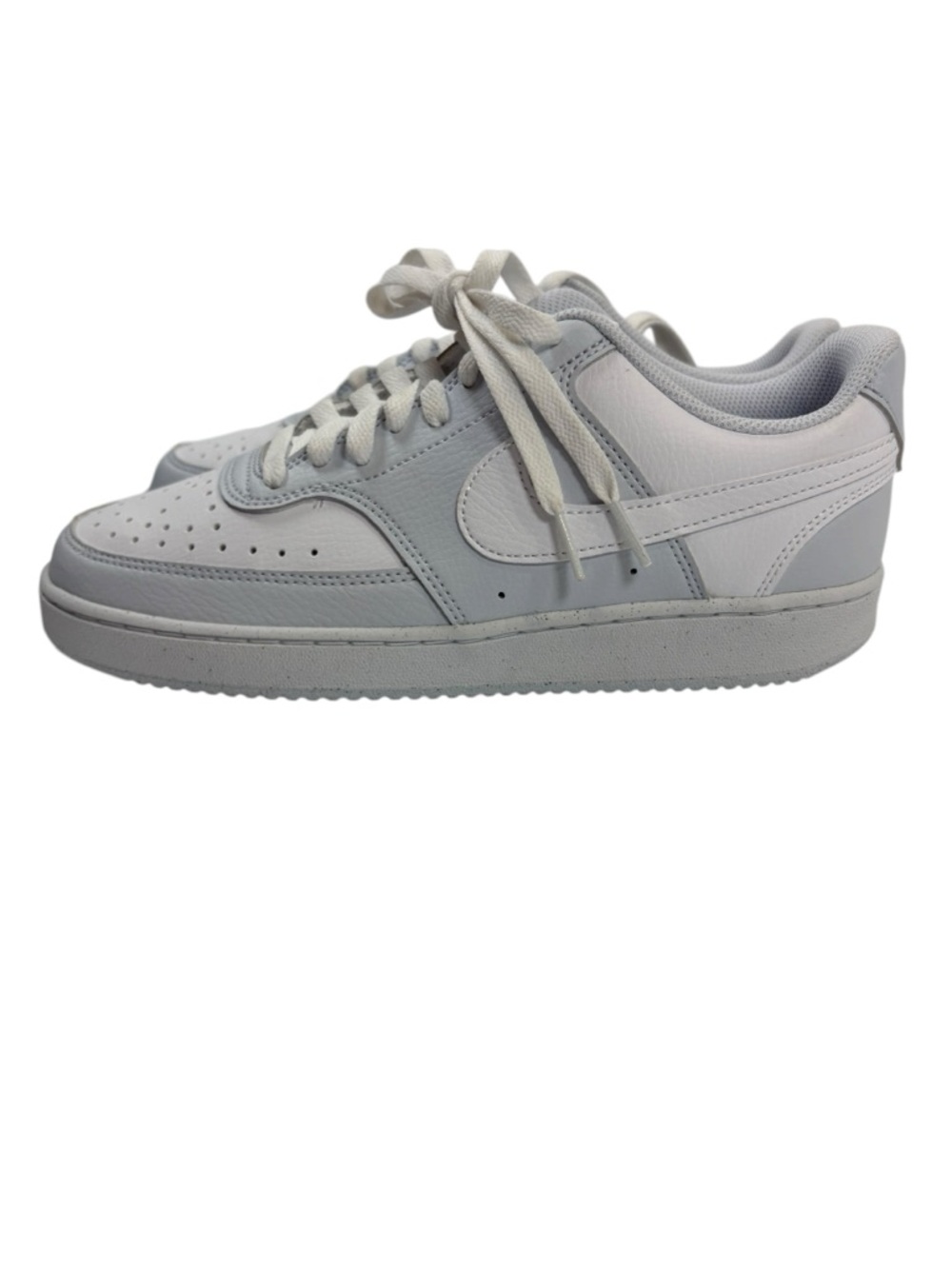 Nike Court Vision Low Next Nature White Grey Womens Sneakers Sz9.5 Streetwear - Picture 2 of 7